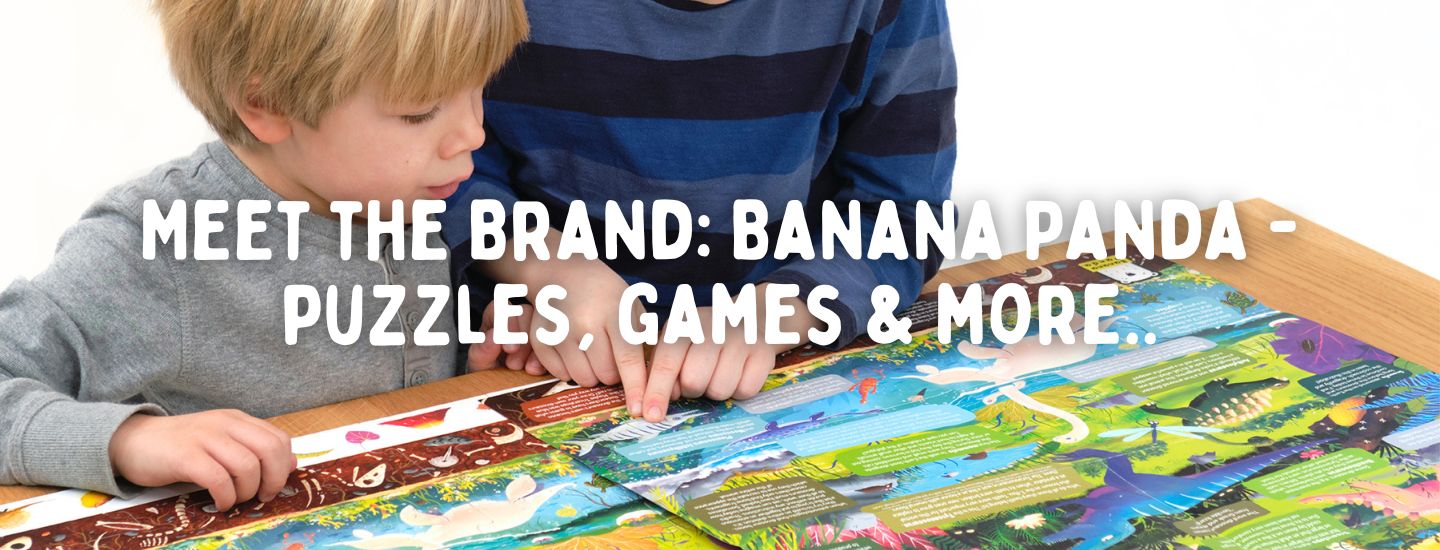 Banana Panda Puzzles for children 